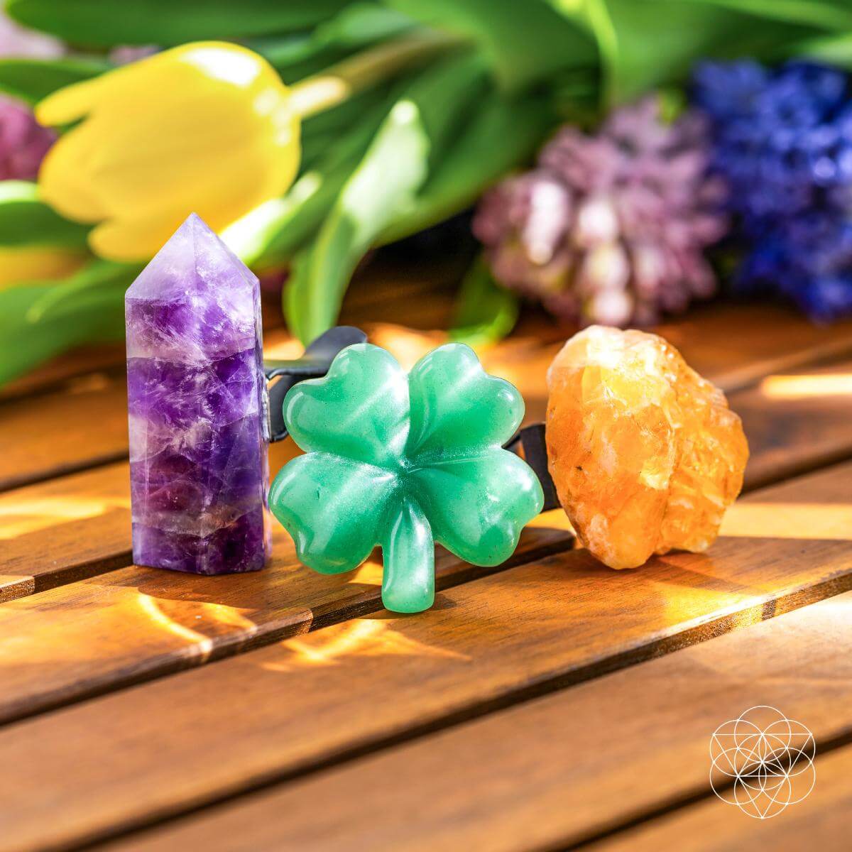 Road Guardians - Lucky Car Crystal Kit | Crystal set | Wiccan Center