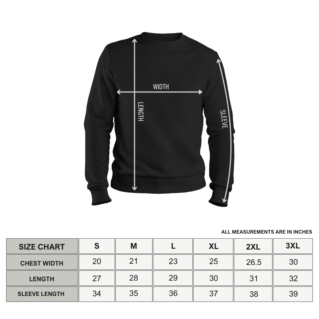 Rock On Skeleton Embroidered Sweatshirt | Sweatshirts | Wiccan Center