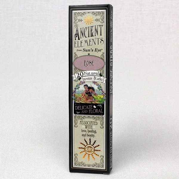 Ancient Elements Rose Incense Sticks | Incense | Wiccan Center