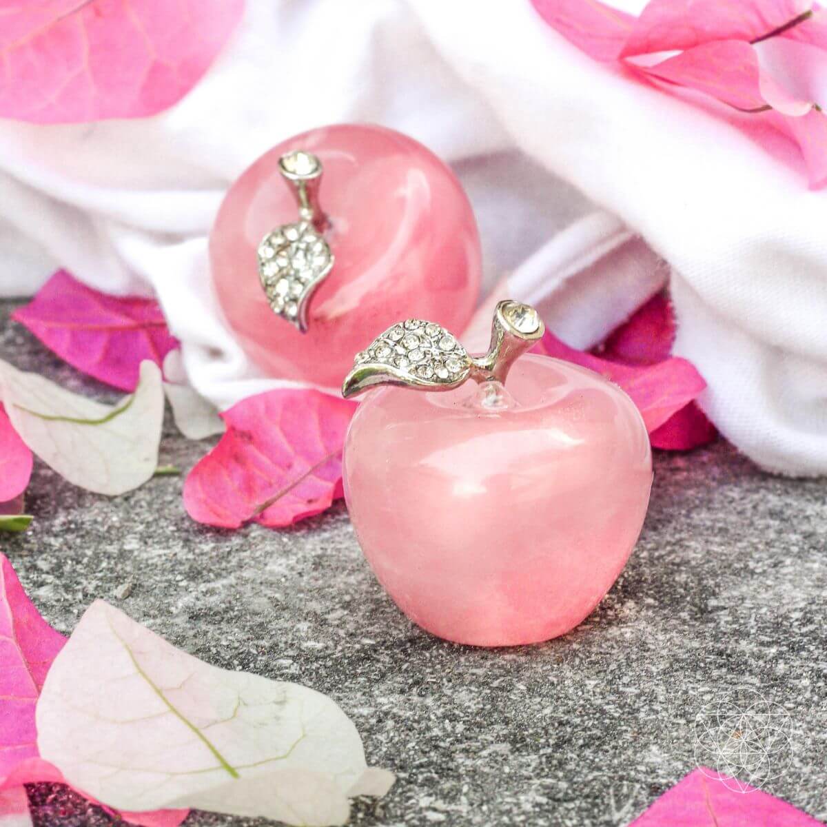 Rose Quartz Love Apples | Home Decoration | Wiccan Center