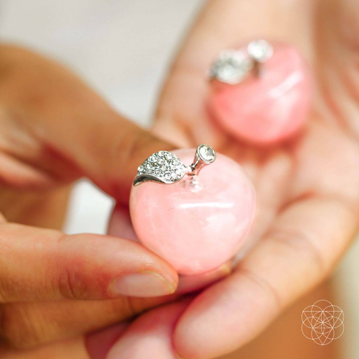 Rose Quartz Love Apples | Home Decoration | Wiccan Center