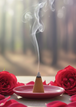 Rose Incense Cones | incense | Wiccan Center
