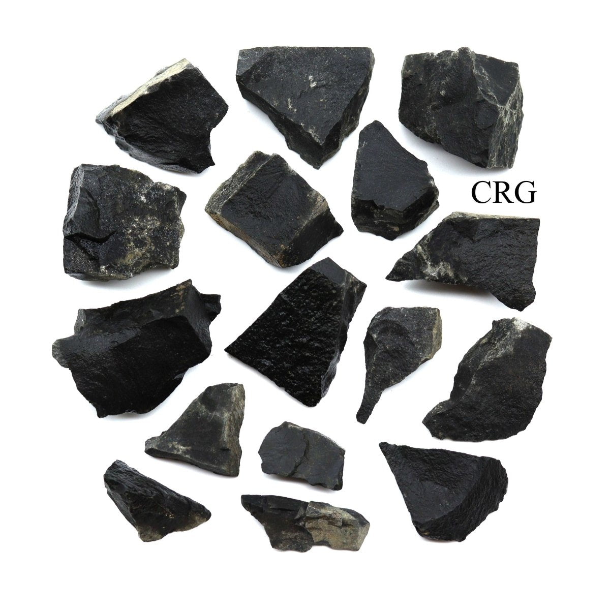 Rough Black Basalt / 1.5-2.5" AVG - 1 KILO LOT | Basalt | Wiccan Center