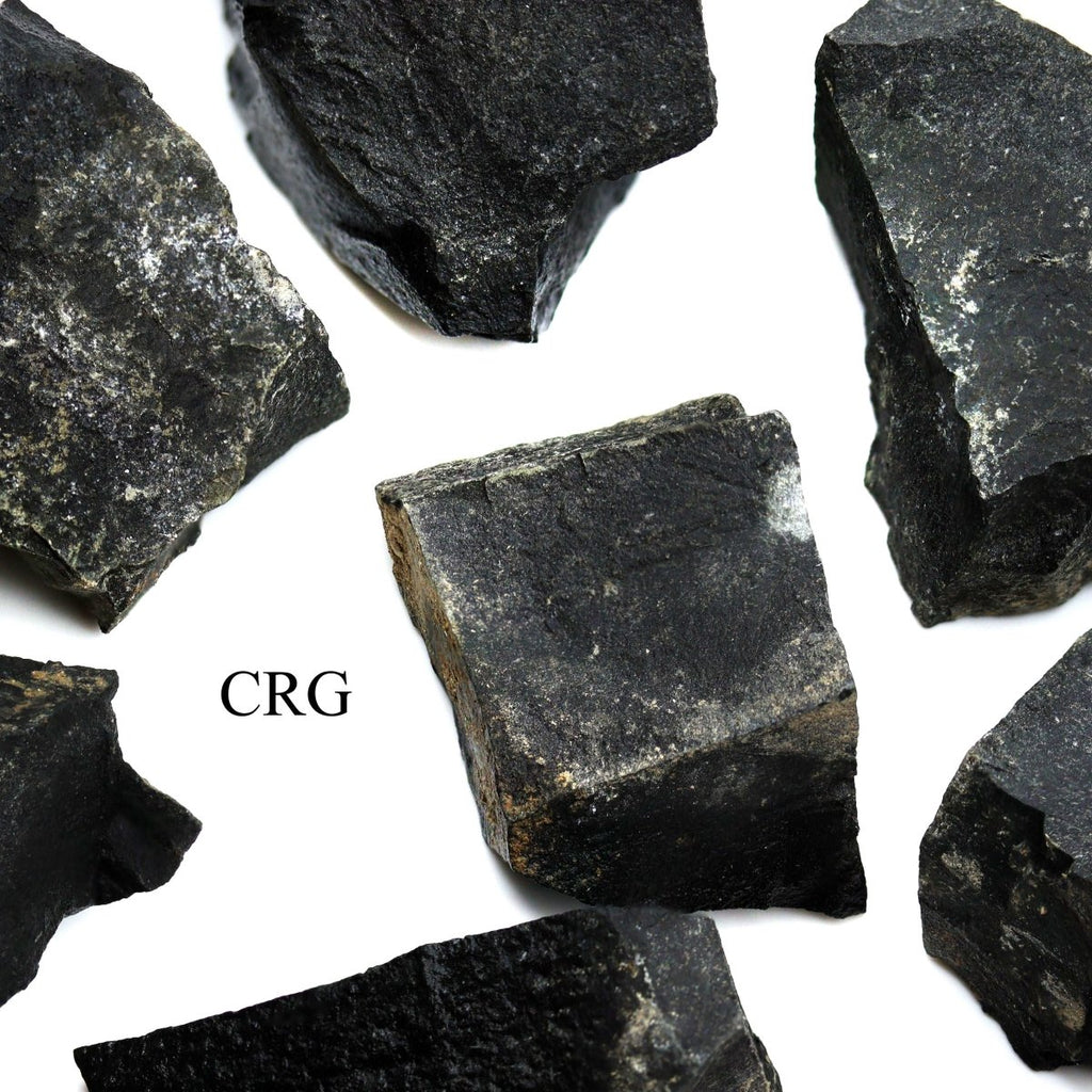 Rough Black Basalt / 1.5-2.5" AVG - 1 KILO LOT | Basalt | Wiccan Center