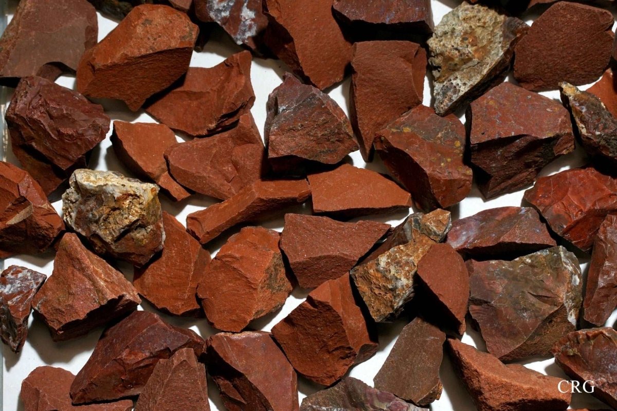 Rough Red Jasper / 1-2" AVG - 1 KILO LOT