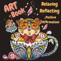 Zen Book - Art Supplies for Relaxing, Reflecting, Writing Positive Affirmations - Paperback | Books | Wiccan Center