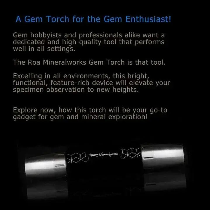 Roa Mineral Works Gem Torch | All Tools | Wiccan Center