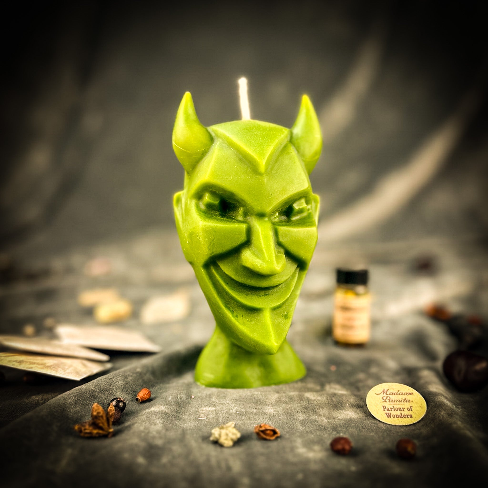 Run Devil Run Candle Spell Kit - Banish Evil or Invoke Trickster Magic | Candle Spell Kit | Wiccan Center