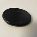 Russian Shungite Flat Palm Stone | Tumbled Stones | Wiccan Center