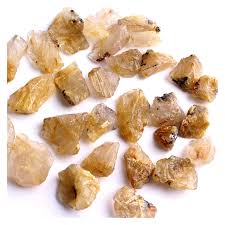 Quartz Rutilated Rough | Rough Gemstone | Wiccan Center