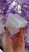 Selenite Standing Cube 5cm | Lapidary | Wiccan Center