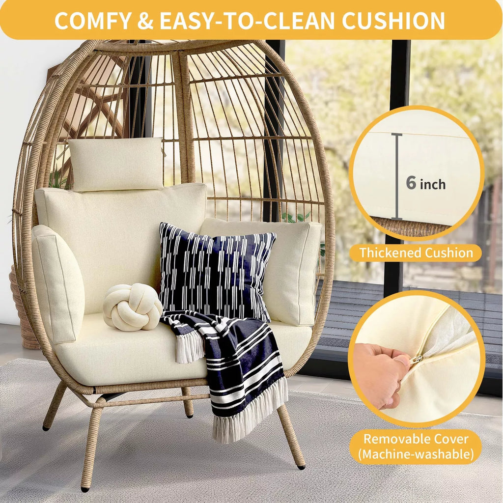 Reeves Outdoor Patio Egg Chair | | Wiccan Center