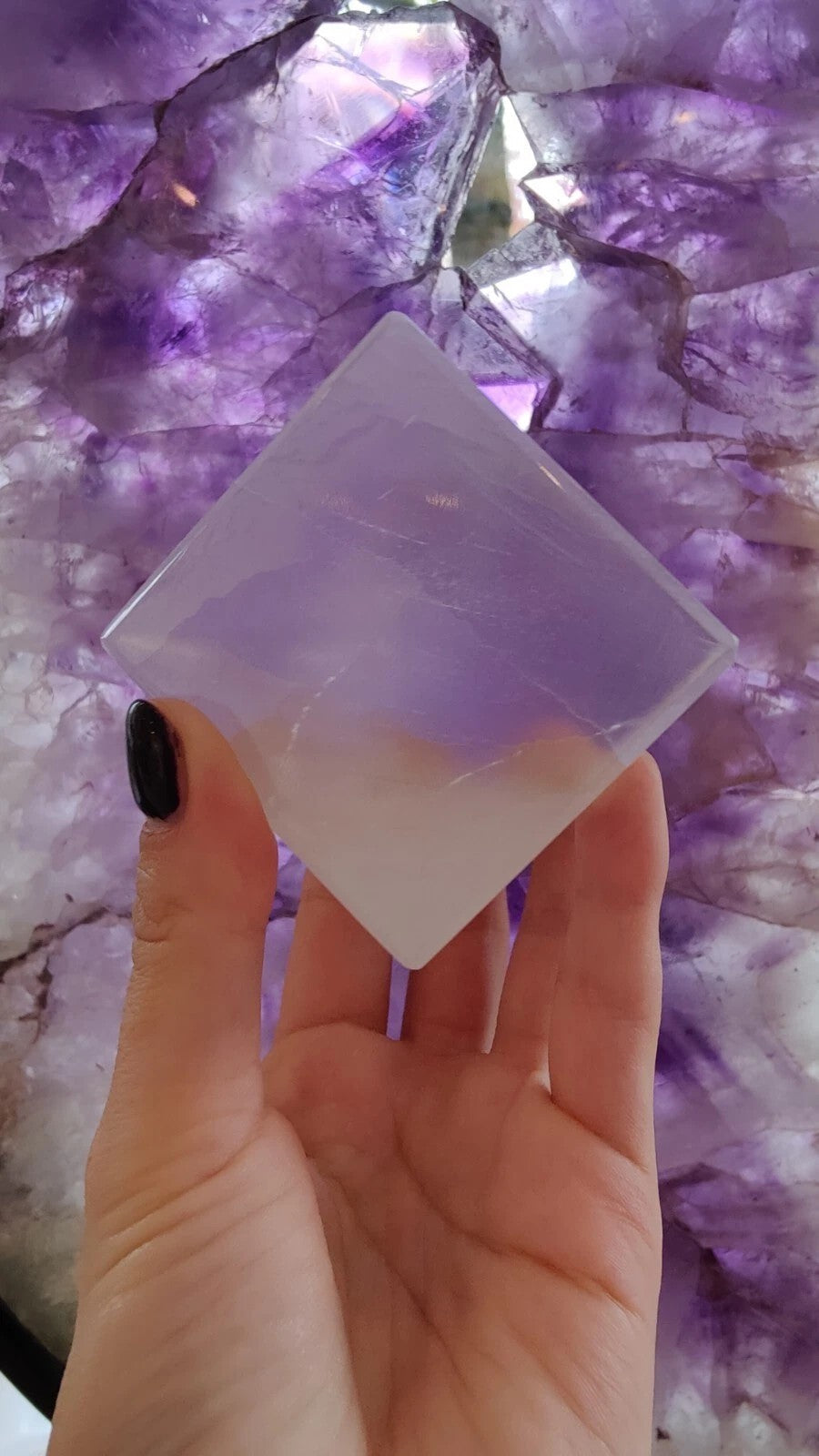 Selenite Standing Cube 5cm | Lapidary | Wiccan Center