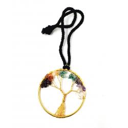 Tree of Life Chakra Wall/Car Ha | WallHangings | Wiccan Center