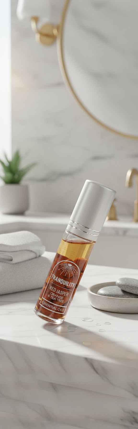 Tranquility Energy Stone Roll On Body Oil | | Wiccan Center