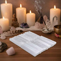 4 Inch Selenite Crystal Wands for Healing, Reiki, and Metaphysical Energy Drawing | | Wiccan Center