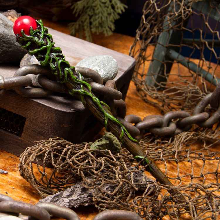 Greenman Magic Wand - Enchant Your Space with Nature's Energy | | Wiccan Center