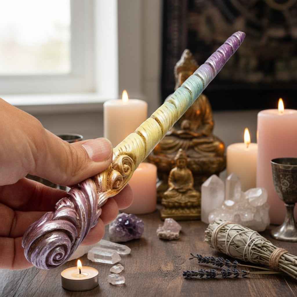 Unicorn Horn Magic Wand | | Wiccan Center