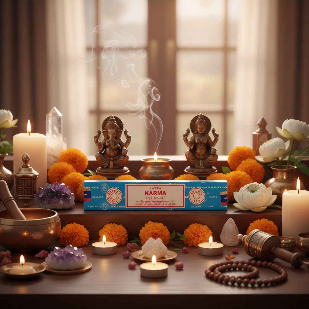 Satya Karma Incense Sticks - Elevate Your Space with Serenity and Aroma | | Wiccan Center