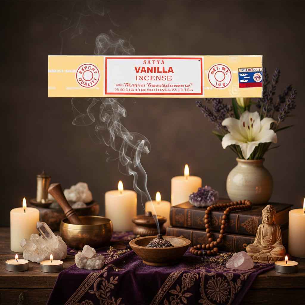 Satya Vanilla Incense Sticks | | Wiccan Center