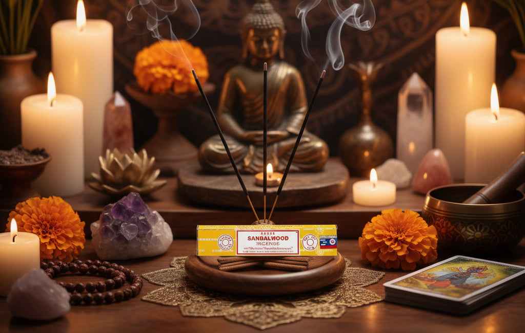 Satya Sandlewood Nag Champa Incense Sticks | | Wiccan Center
