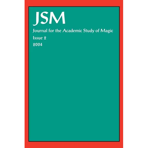 Journal for the Academic Study of Magic 2 - Paperback | Books | Wiccan Center