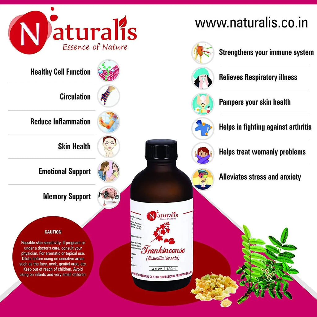 Naturalis Essence of Nature Frankincense Essential Oil | Naturalis | Wiccan Center