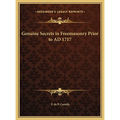 Genuine Secrets in Freemasonry Prior to AD 1717 - Hardcover | Books | Wiccan Center