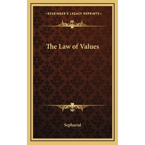 The Law of Values - Hardcover | Books | Wiccan Center