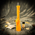 Sacred Goat Broom Candle Spell Kit - Banishing and Protection | Candle Spell Kit | Wiccan Center