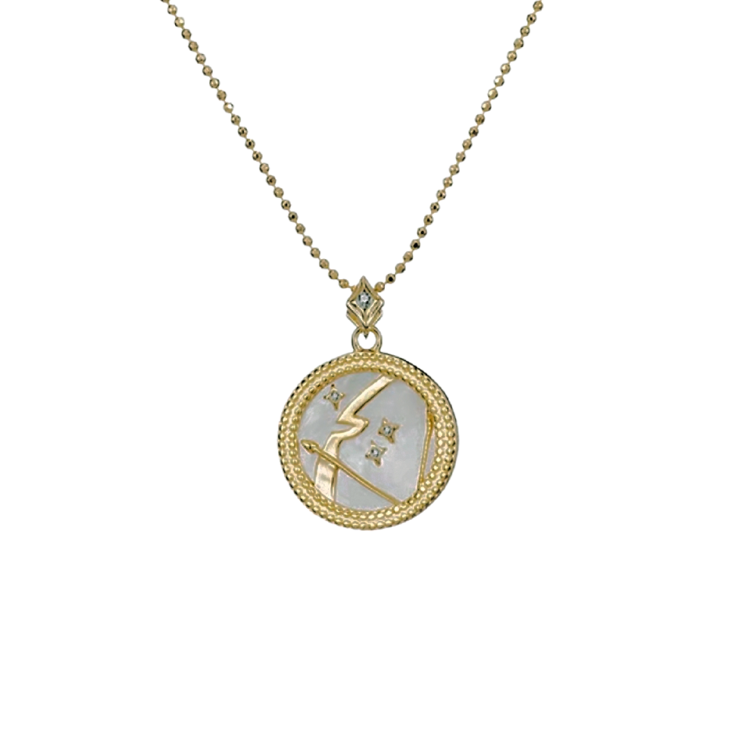 Pearl Zodiac Necklace
