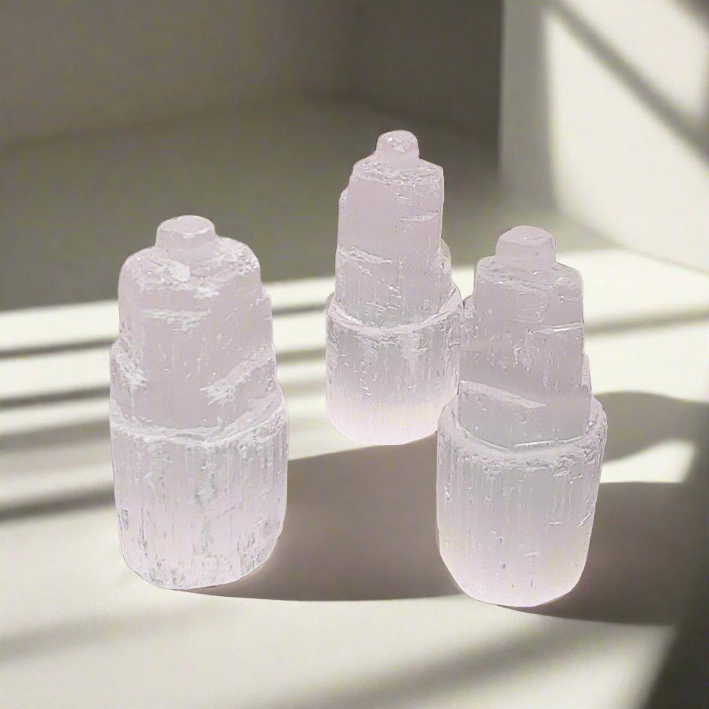 Satin Spar Castles