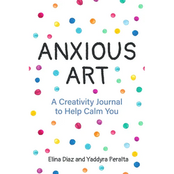 Anxious Art: A Creativity Journal to Help Calm You (Creative Gift for Women) - Paperback | Books | Wiccan Center