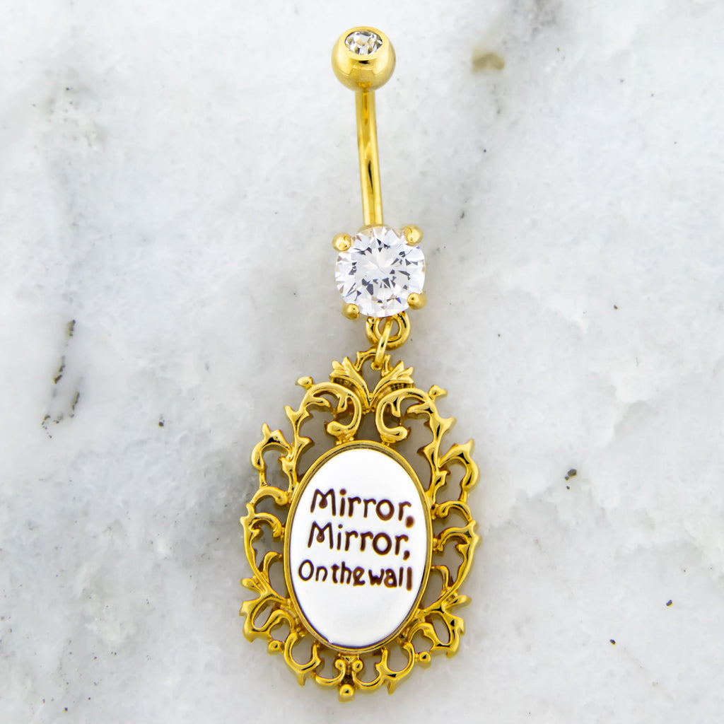 14G Mirror Navel Ring | | Wiccan Center