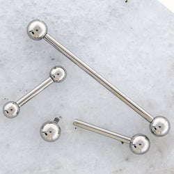 Steel 14G Internally Threaded Straight Barbells | | Wiccan Center