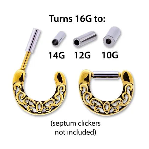 Septum Clicker Expander | Body Jewelry | Wiccan Center
