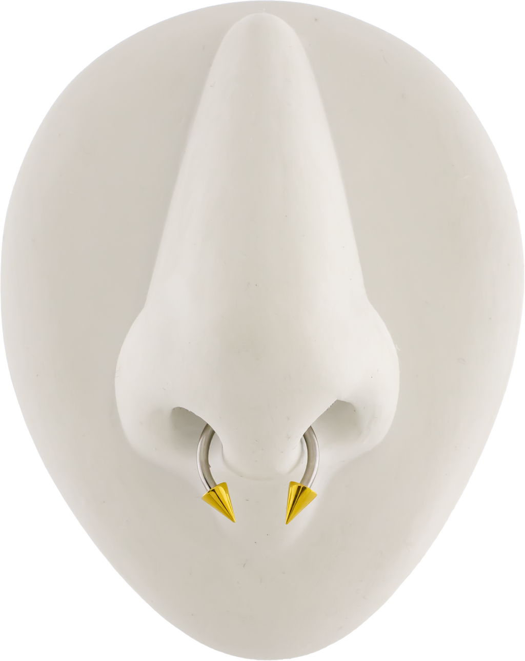 16G Steel Externally Threaded Spike Ends | Body Jewelry | Wiccan Center
