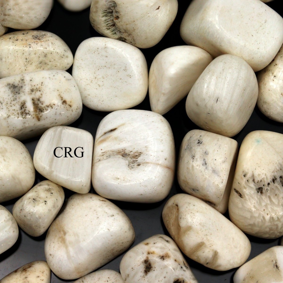 Scolecite Tumbled Pieces (Size 20 to 40 mm) Crystals Minerals Gemstones