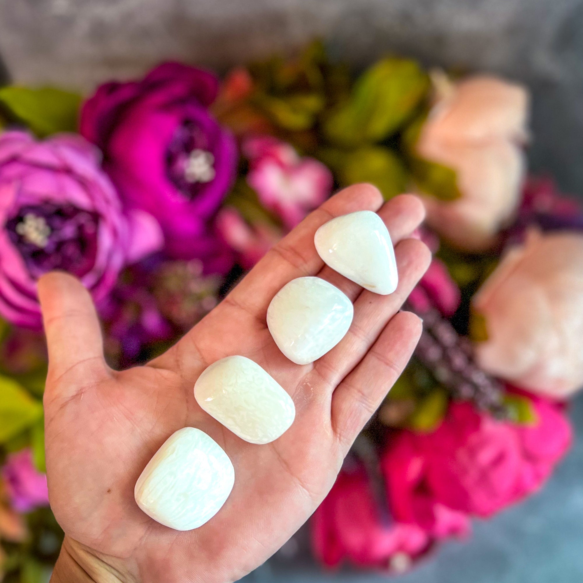 Tumbled Scolecite, Ethically Sourced Crystals | | Wiccan Center