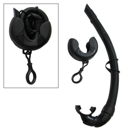 Black Free Dive Low Volume Silicone Mask & Nautilus Snorkel Set | Valued Packages | Wiccan Center
