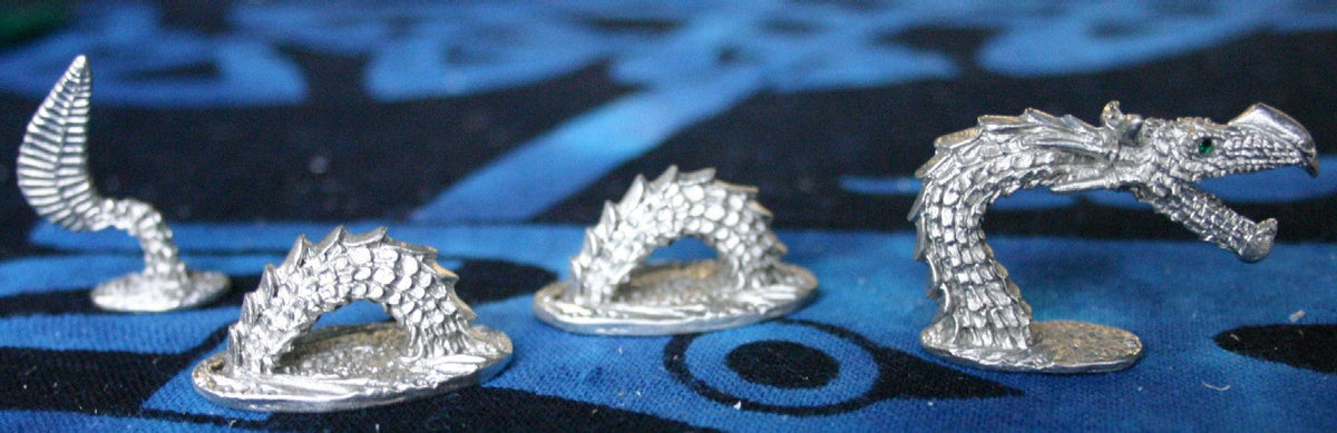 Sea Serpent Figurine | Pewter - Dragons | Wiccan Center