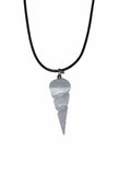 Selenite Pendant - Unicorn Horn | Chains and Necklaces | Wiccan Center