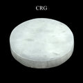 Selenite Round Plate 10cm (1 Piece)