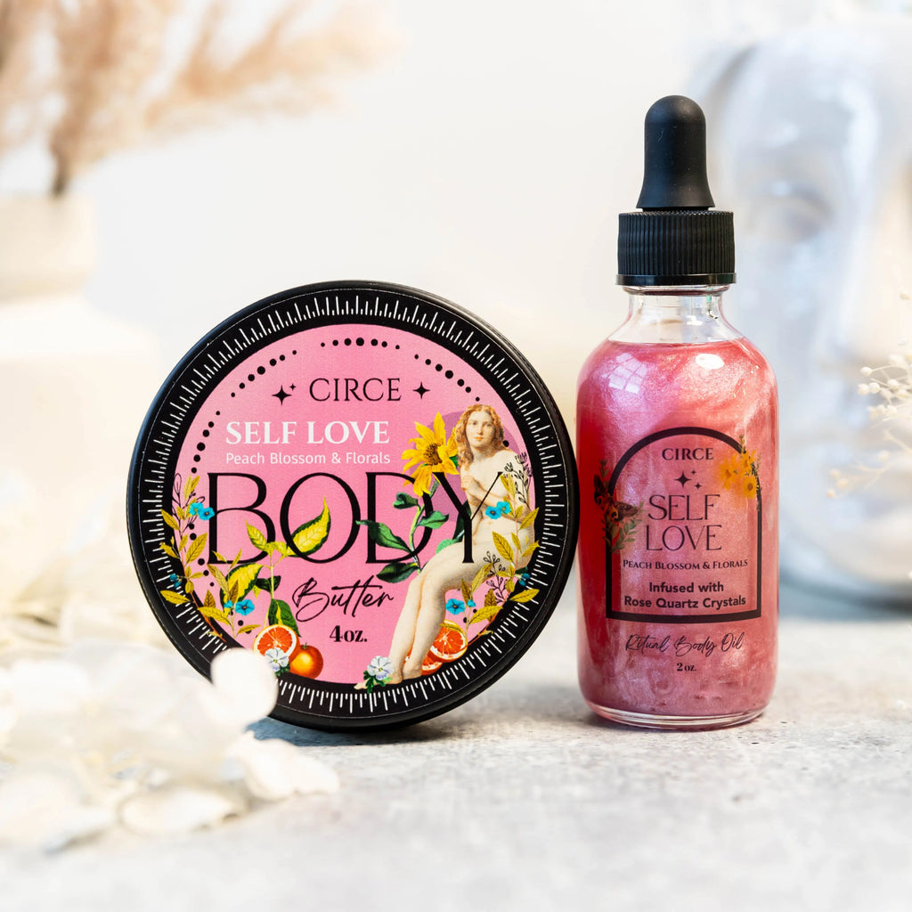 Self Love Ritual Body Oil — Confidence & Heart Healing | | Wiccan Center