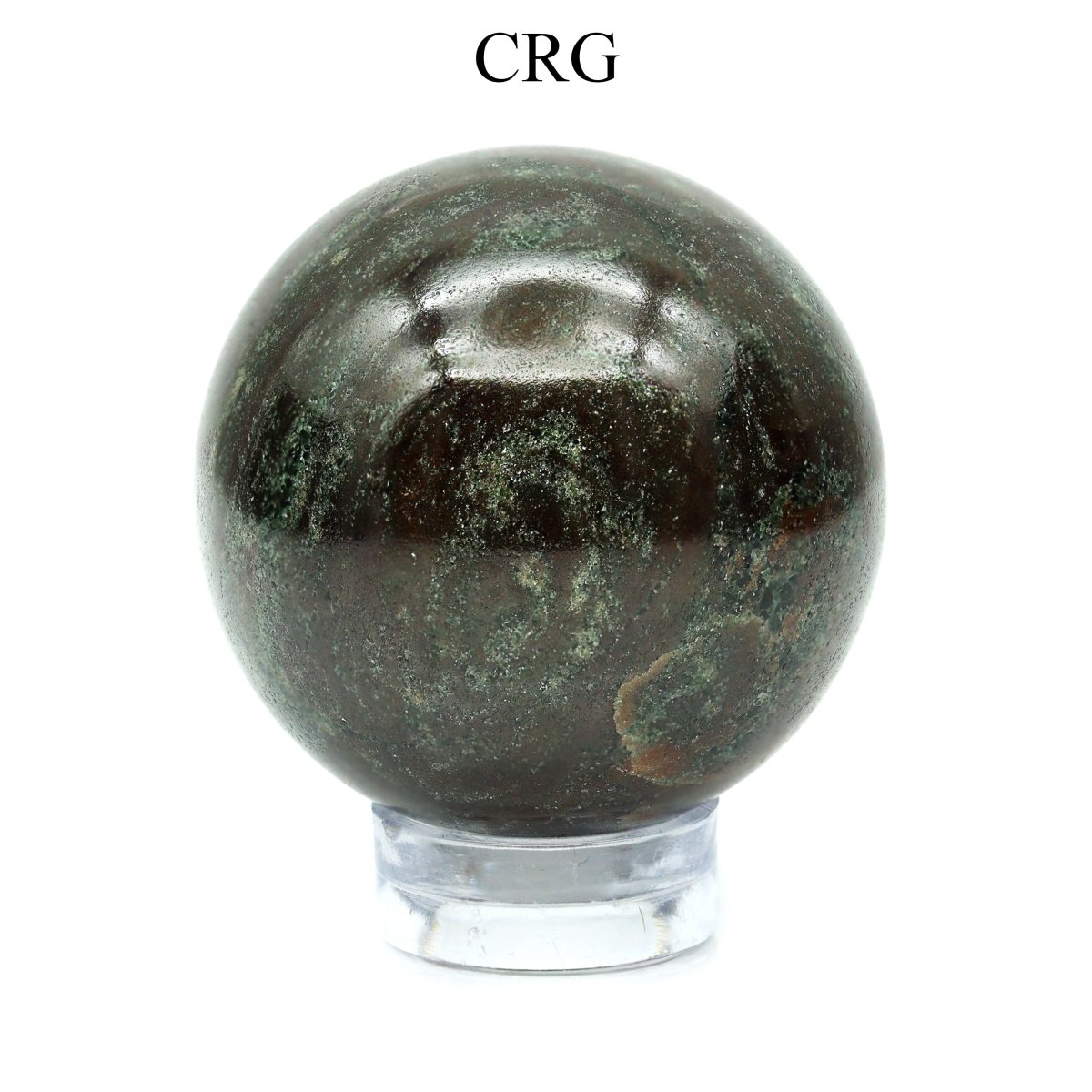 SET OF 2 - Garnet Spheres / 25-40mm AVG