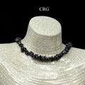 Hematite Strand Chip Choker Necklace (16 Inches) (4 Pieces)