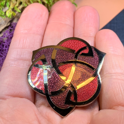 Enamel Celtic Knot Brooch | Brooch | Wiccan Center