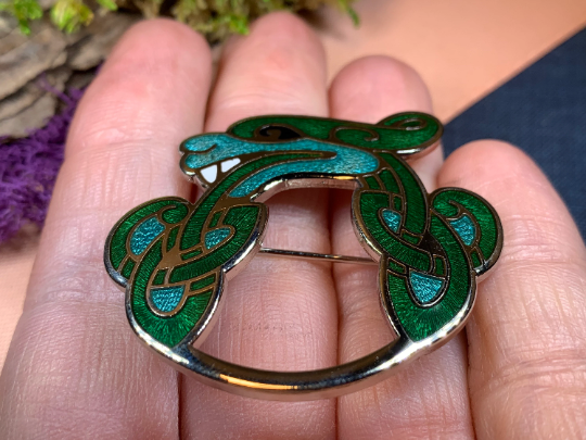Celtic Dragon Brooch for Men & Women | Brooch | Wiccan Center