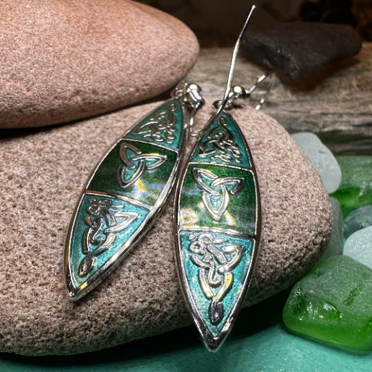 Leonora Celtic Earrings | Dangle Earrings | Wiccan Center