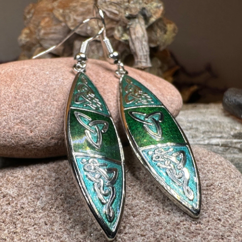 Leonora Celtic Earrings | Dangle Earrings | Wiccan Center